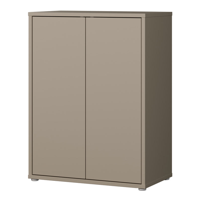 Alice Springs Tall 2 Door Cupboard with Push — detail view