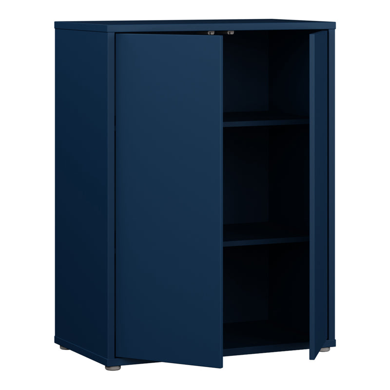 Alice Springs Tall 2 Door Cupboard with Push — alternative angle