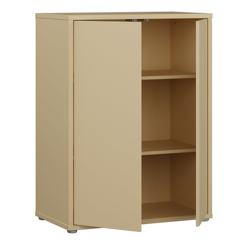 Alice Springs Tall 2 Door Cupboard with Push — alternative angle