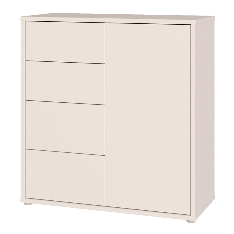Alice Springs Storage Unit with 4 Drawers & 1 Door with Push — detail view