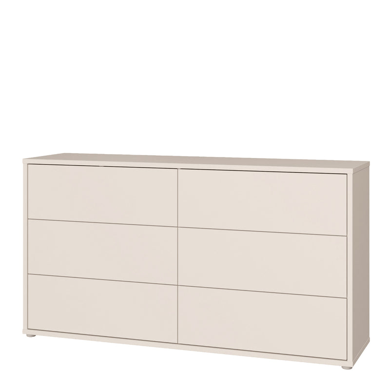 Alice Springs 6 Drawer Wide Chest with Push — detail view