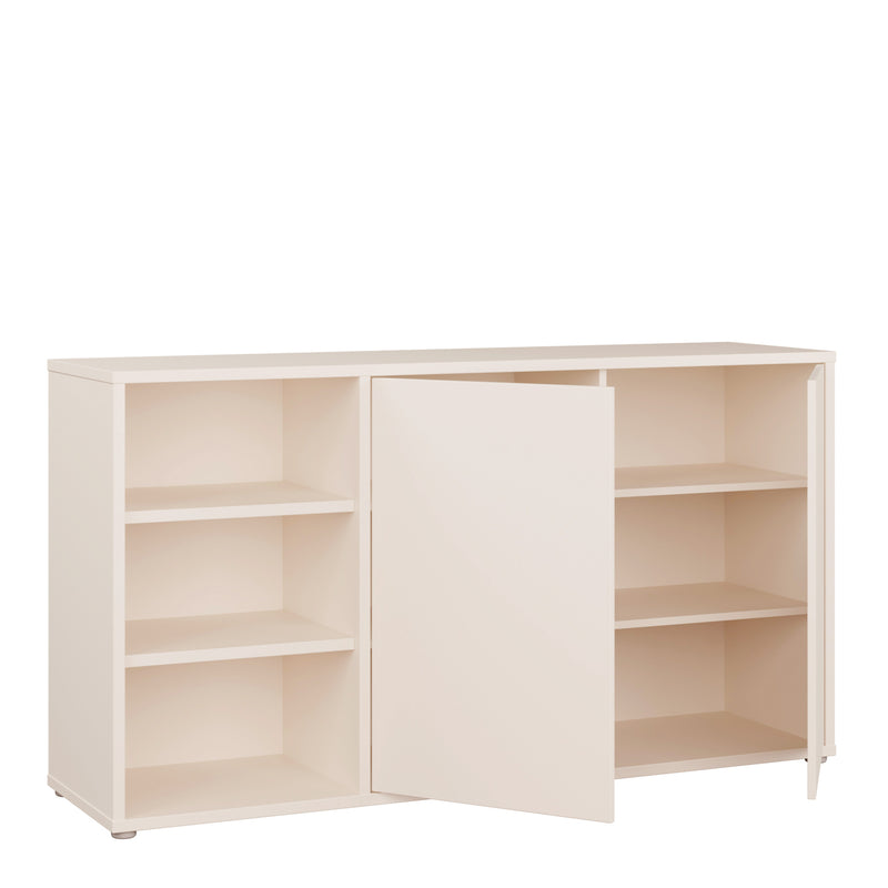 Alice Springs Sideboard with Open Shelving & Push — alternative angle