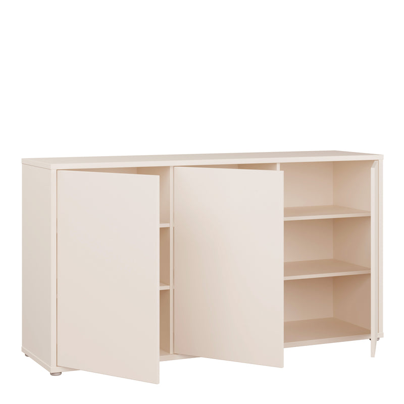 Alice Springs 3 Door Sideboard with Push — alternative angle