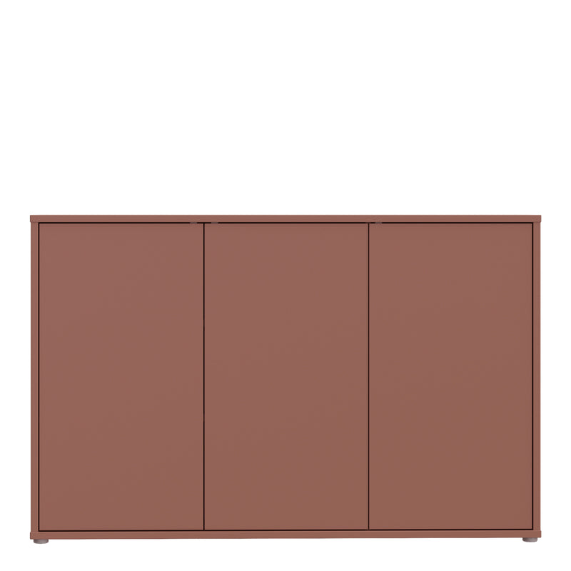 Alice Springs 3 Door Sideboard with Push — side angle