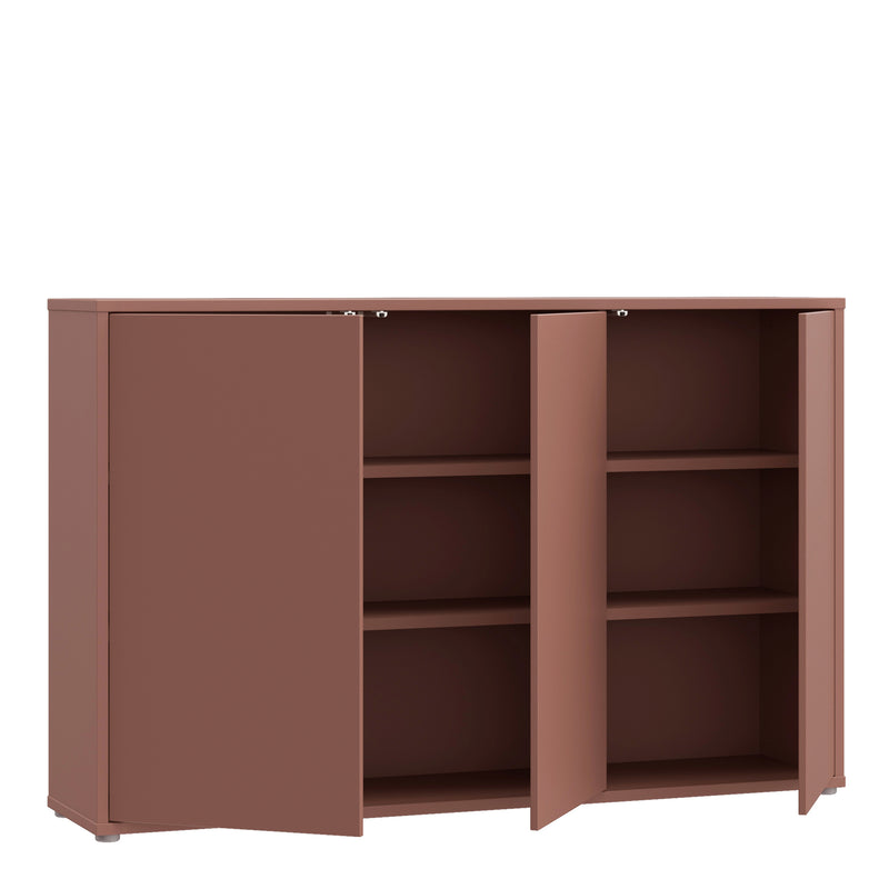 Alice Springs 3 Door Sideboard with Push — alternative angle
