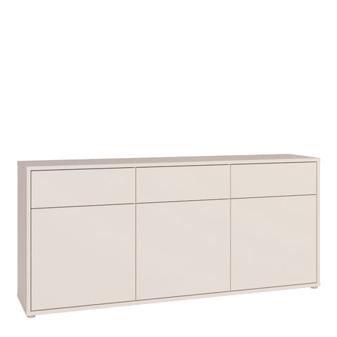 Alice Springs 3 Door 3 Drawer Sideboard with Push — front view