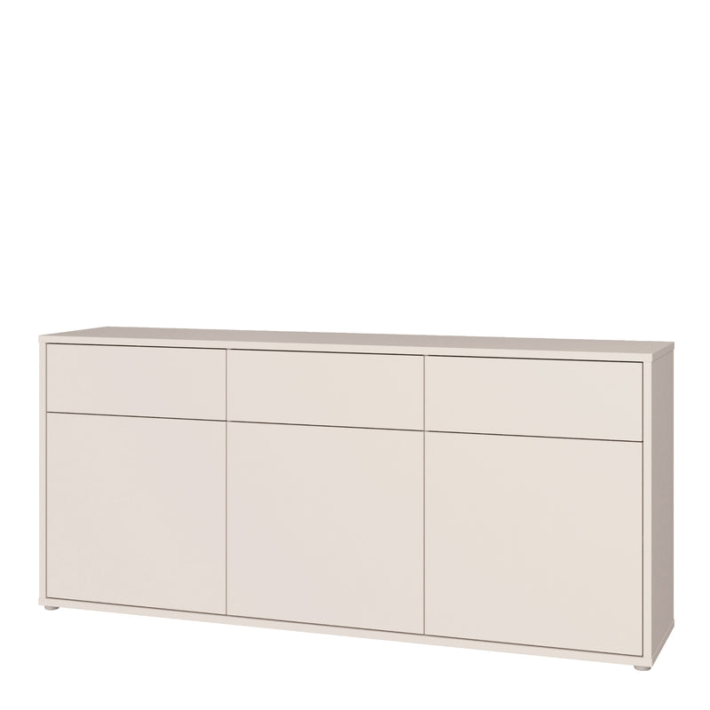 Alice Springs 3 Door 3 Drawer Sideboard with Push — detail view
