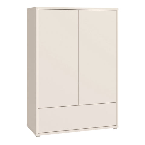 Alice Springs 2 Door Low Wardrobe with Push — front view