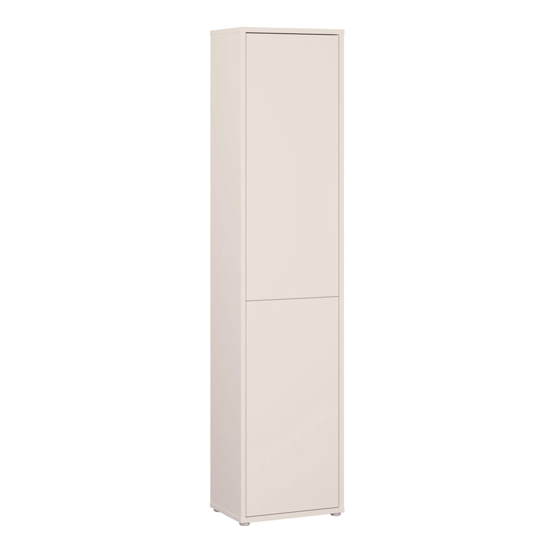 Alice Springs Narrow Tall Cupboard with 2 Push — front view