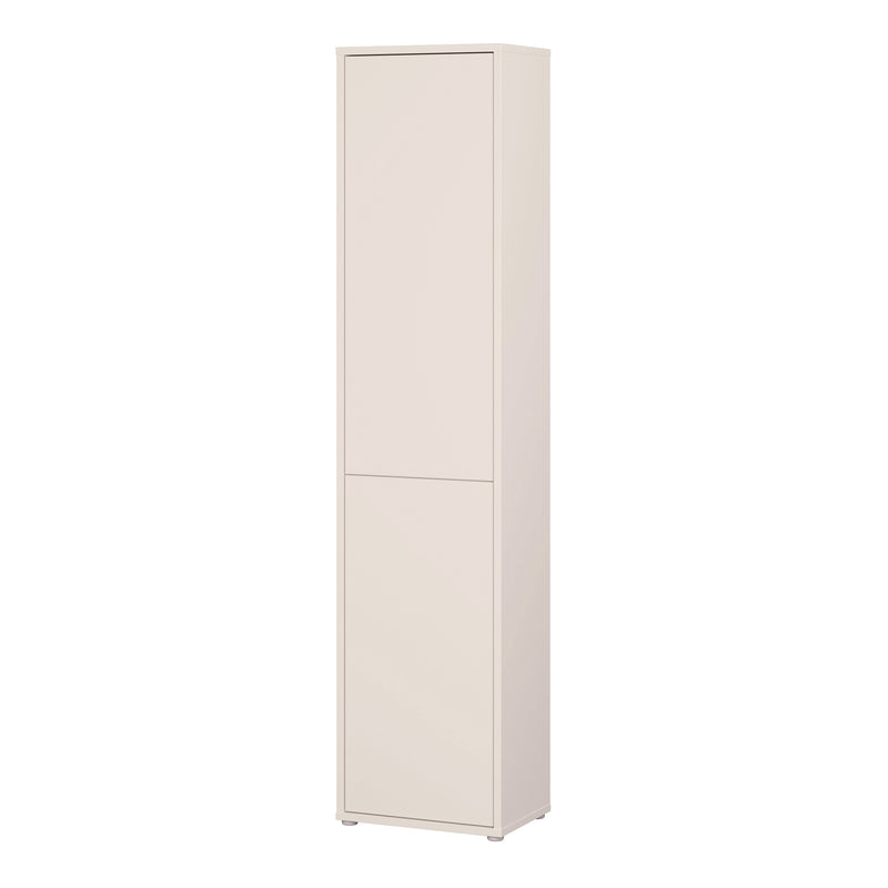 Alice Springs Narrow Tall Cupboard with 2 Push — detail view