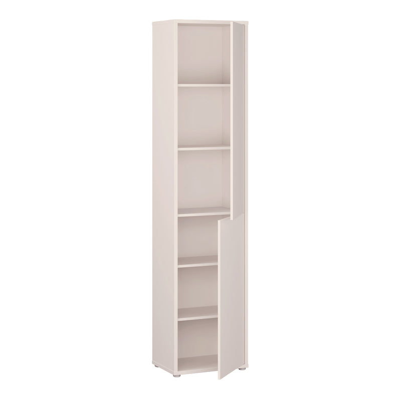 Alice Springs Narrow Tall Cupboard with 2 Push — alternative angle
