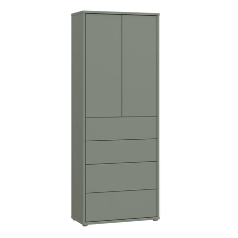 Alice Springs Tall Storage Cabinet with Push — front view