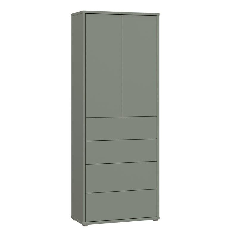 Alice Springs Tall Storage Cabinet with Push — front view