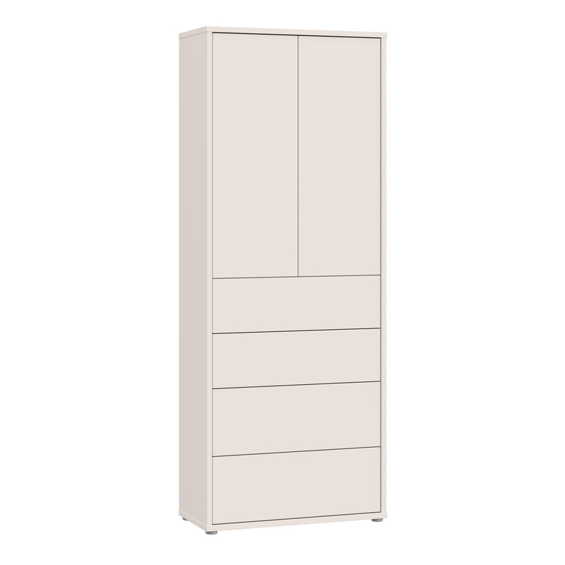 Alice Springs Tall Storage Cabinet with Push — front view