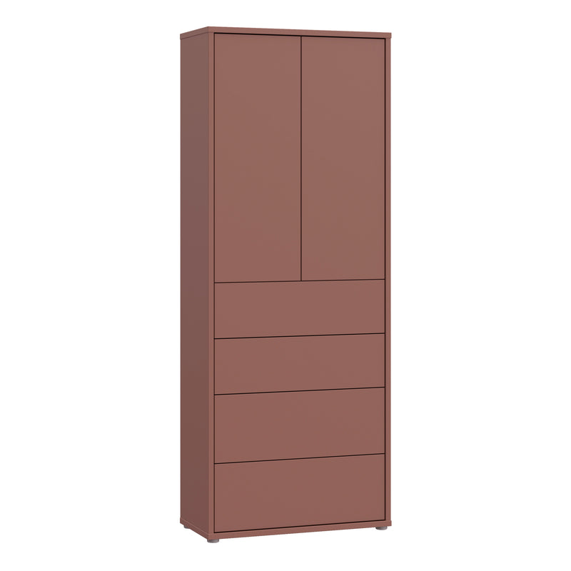 Alice Springs Tall Storage Cabinet with Push — front view
