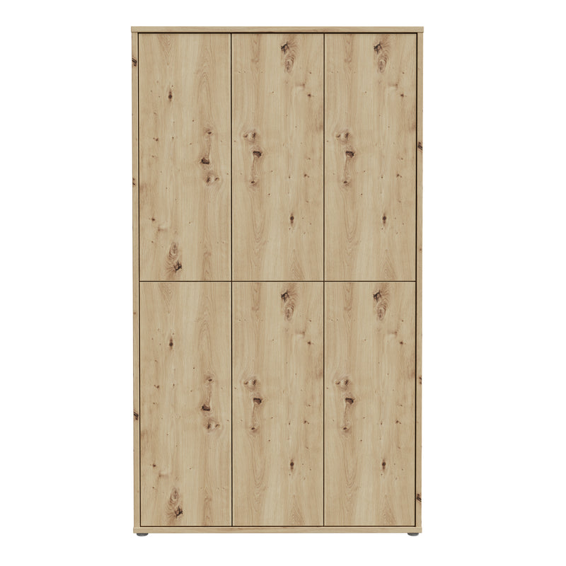 Alice Springs Shoe Cabinet with 6 Doors Push — side angle