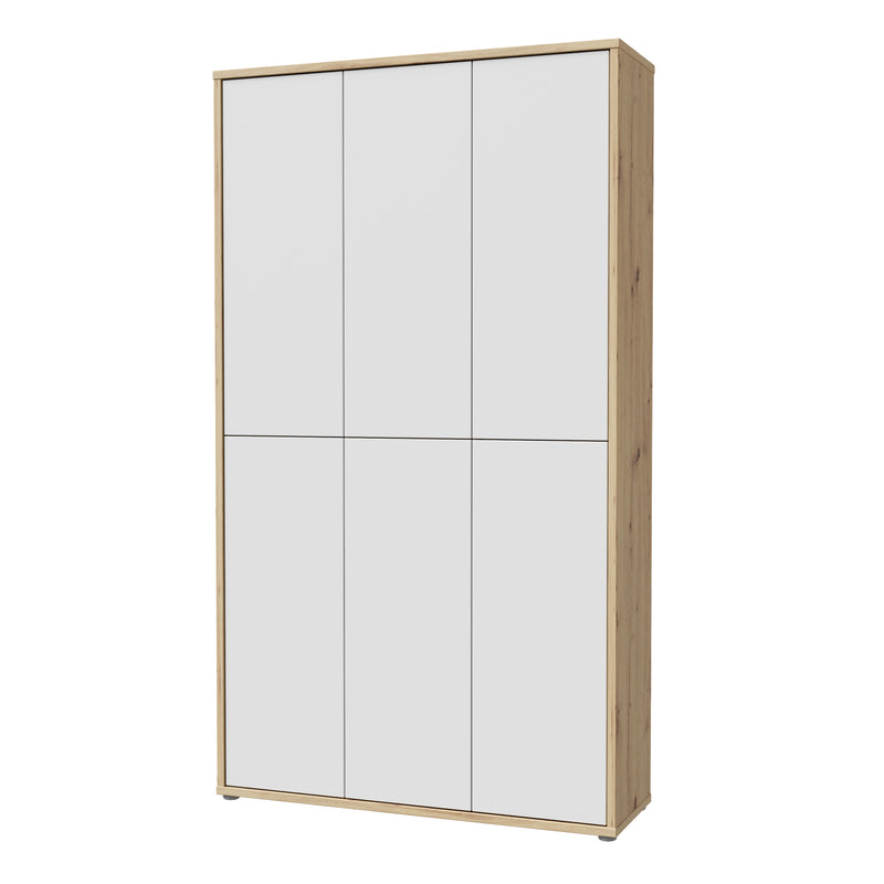 Alice Springs Shoe cabinet with 6 Doors Push — detail view