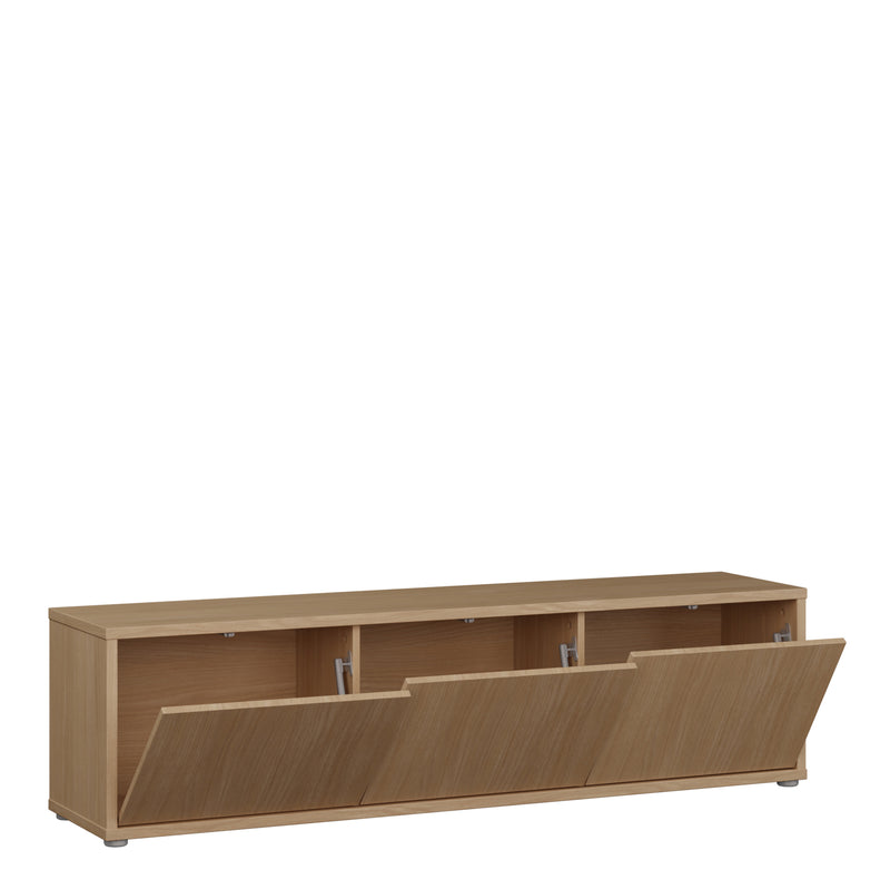 Alice Springs Wide TV Cabinet with 3 Doors Push — alternative angle