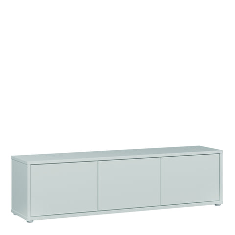 Alice Springs Wide TV Cabinet with 3 Doors Push — front view