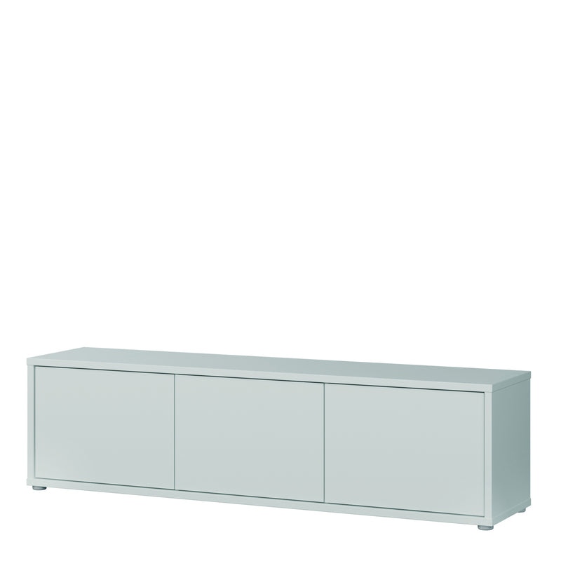 Alice Springs Wide TV Cabinet with 3 Doors Push — detail view