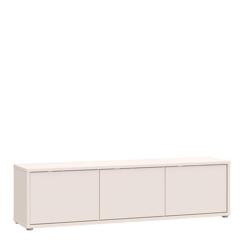 Alice Springs Wide TV Cabinet with 3 Doors Push — front view