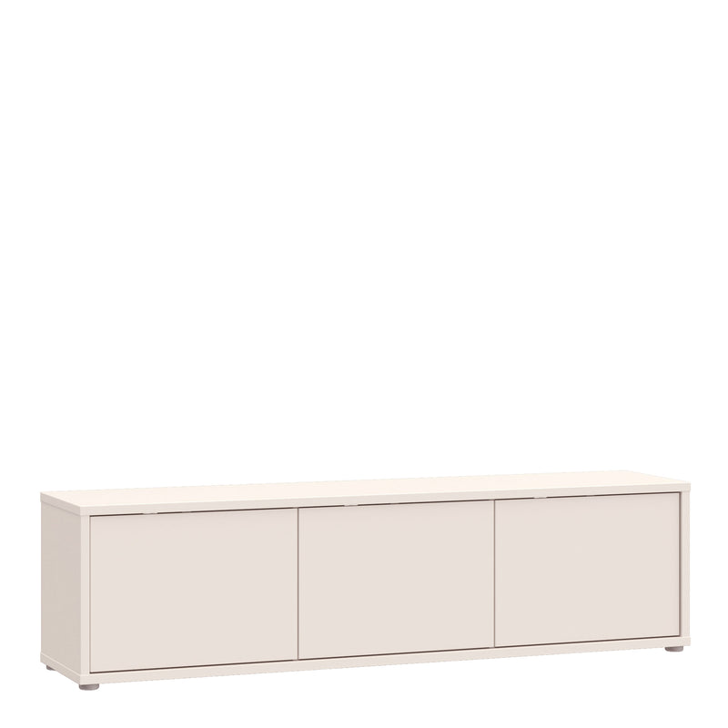 Alice Springs Wide TV Cabinet with 3 Doors Push — front view