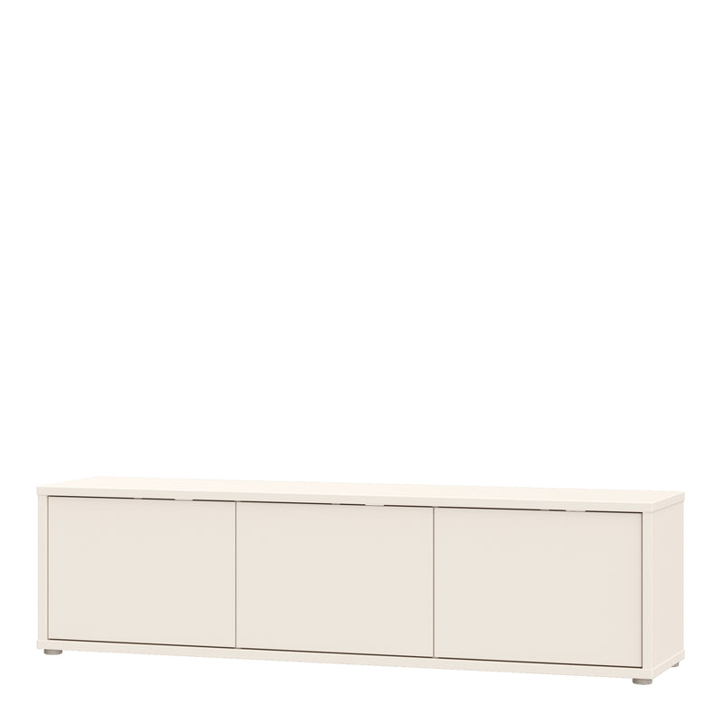 Alice Springs Wide TV Cabinet with 3 Doors Push — detail view