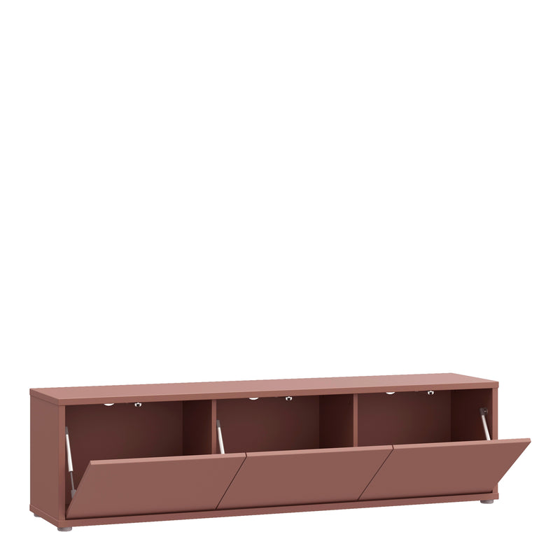 Alice Springs Wide TV Cabinet with 3 Doors Push — alternative angle