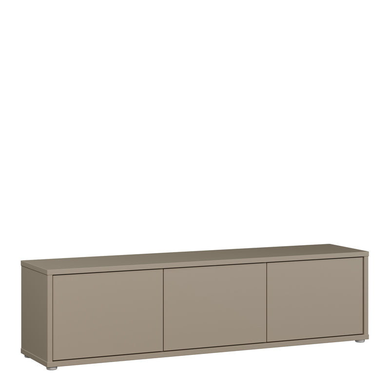 Alice Springs Wide TV Cabinet with 3 Doors Push — front view