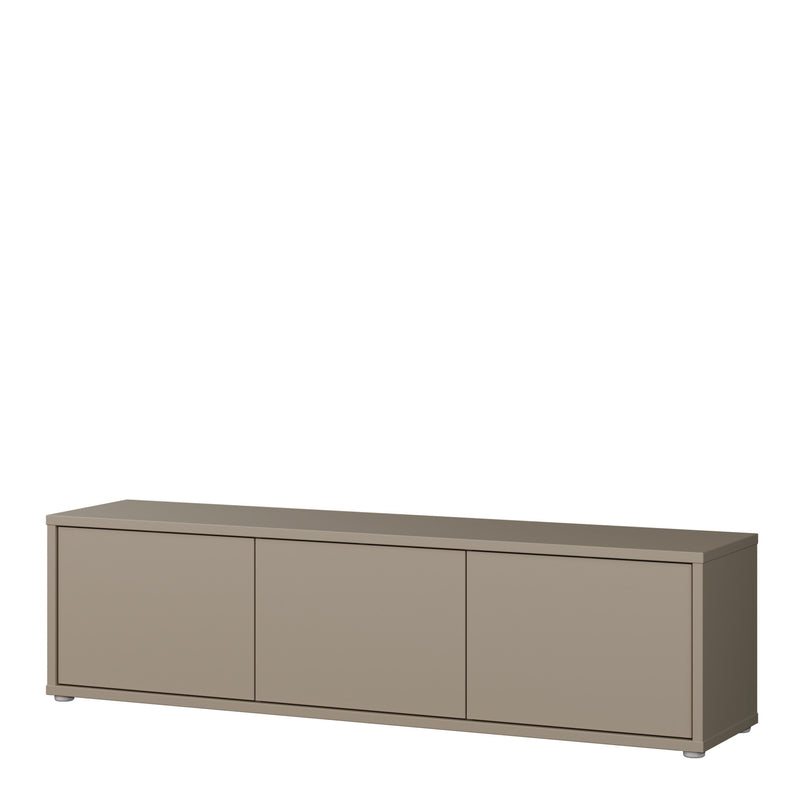 Alice Springs Wide TV Cabinet with 3 Doors Push — detail view