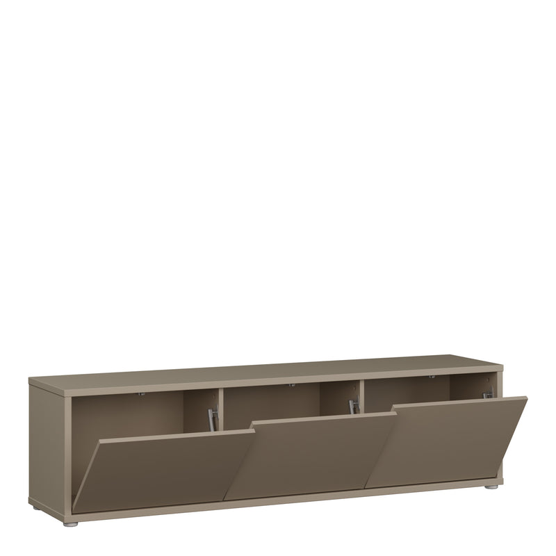Alice Springs Wide TV Cabinet with 3 Doors Push — alternative angle