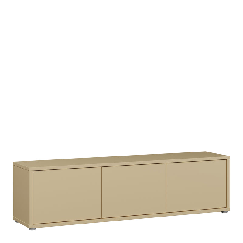 Alice Springs Wide TV Cabinet with 3 Doors Push — front view