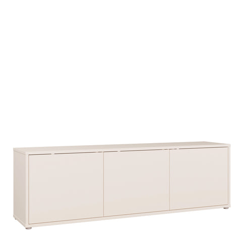 Alice Springs Large TV Cabinet with 3 Doors Push — front view