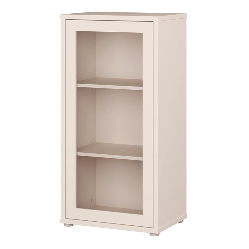 Alice Springs Low Glass Fronted Cabinet with Push — detail view