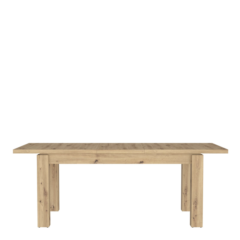 Trondheim Extending Dining Table in Artisan Oak — alternative angle