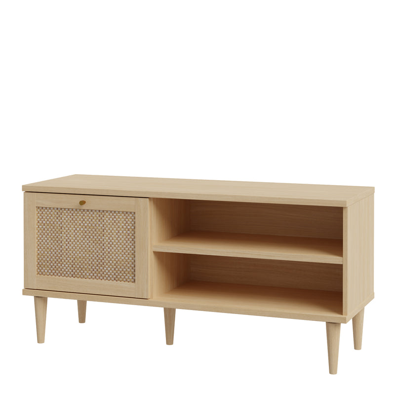 Calasetta TV Unit in Rattan — detail view