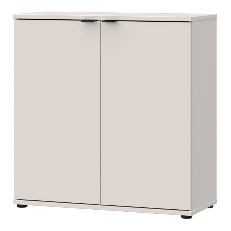 Ganymede 2 Door Cupboard in Sand — detail view