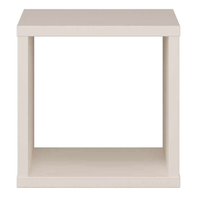 Mauro Singular Storage Unit in Sand — side angle