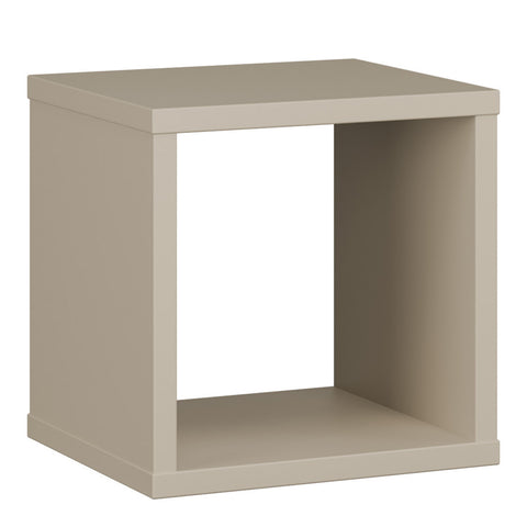 Mauro Singular Storage Unit in Taupe — front view