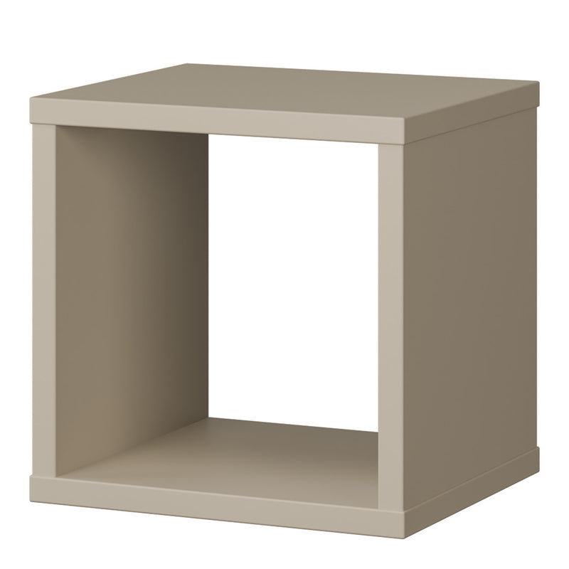 Mauro Singular Storage Unit in Taupe — detail view