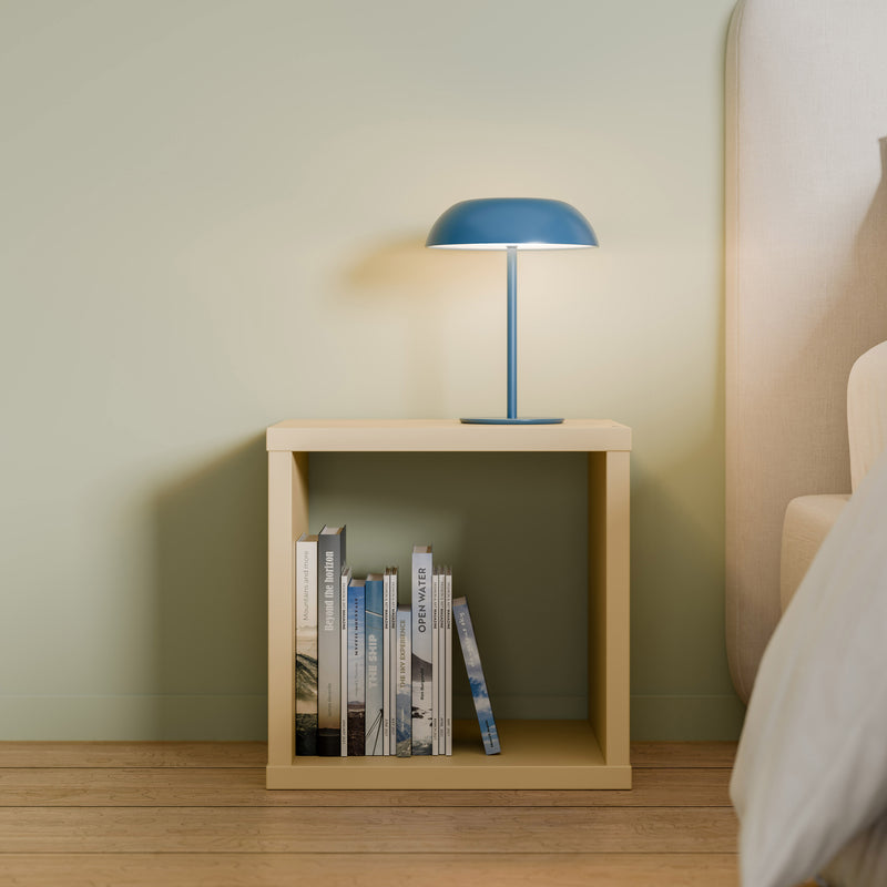 Mauro Singular Storage Unit in Yellow — view 4l