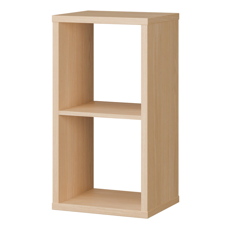 Mauro 1 Shelf Storage Unit in Elegancia Oak — detail view