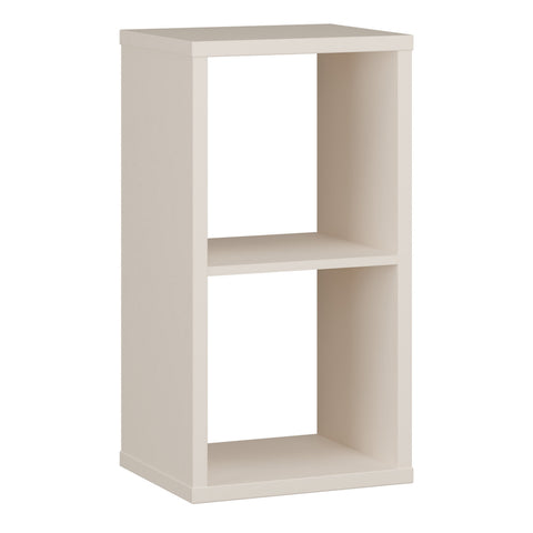 Mauro 1 Shelf Storage Unit in Sand — front view