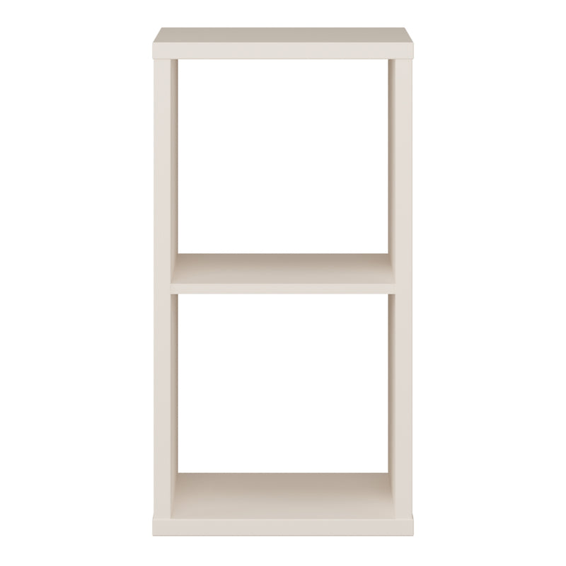 Mauro 1 Shelf Storage Unit in Sand — side angle