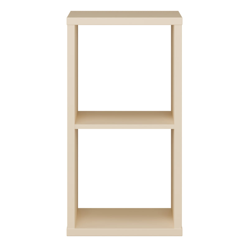 Mauro 1 Shelf Storage Unit in Yellow — side angle
