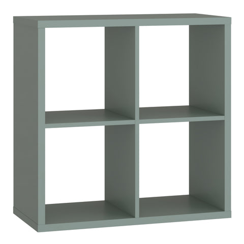 Mauro 2x2 Storage Unit in Sage Green — front view