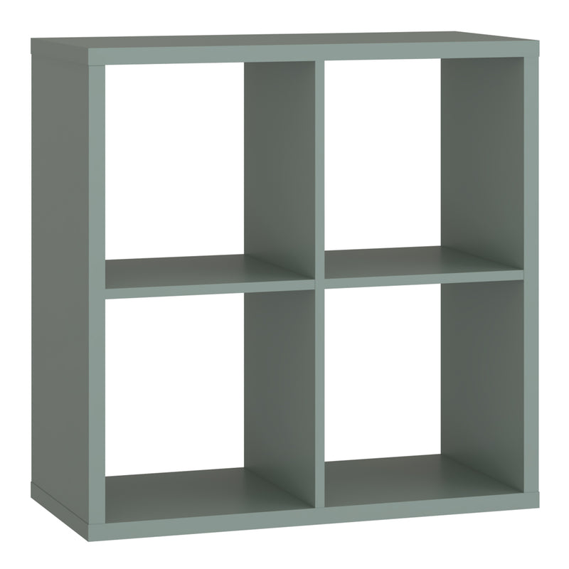 Mauro 2x2 Storage Unit in Sage Green — front view