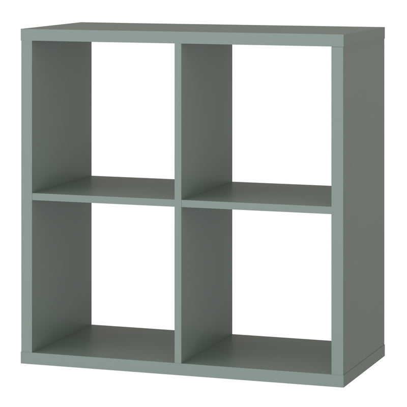 Mauro 2x2 Storage Unit in Sage Green — detail view