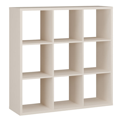 Mauro 3x3 Storage Unit in Sand — front view