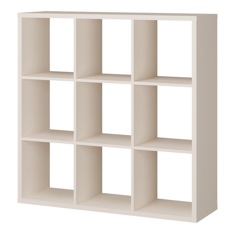 Mauro 3x3 Storage Unit in Sand — detail view